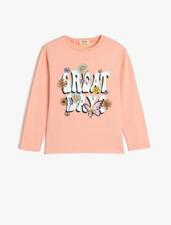 Resim Koton Kız Çocuk Sweat 5WKG10258AK