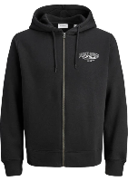 Resim Jack & Jones Jjmakoto Sweat Zip Hood Erkek Sweat 12278607