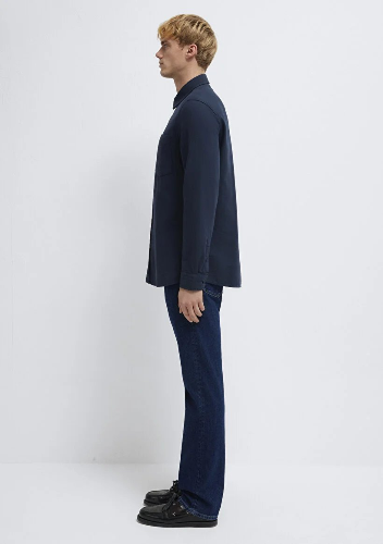 Resim Mavi Erkek Uzun Kol Gömlek M0211898-86623