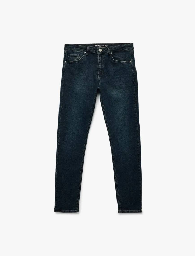 Resim Koton Erkek Jean Pantolon 6Wam40018Nd