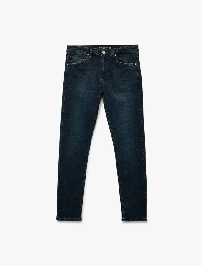 Resim Koton Erkek Jean Pantolon 6Wam40018Nd