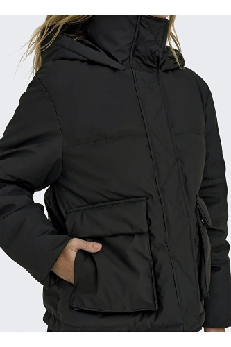 Resim Only Onllea Rain Puffer Short Otw Kadın Mont 15349737