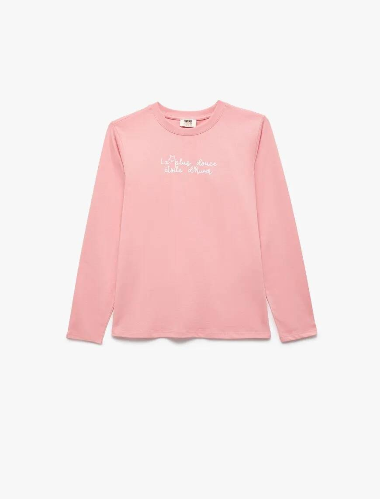 Resim Koton Kız Çocuk Sweat 6Wkg10139Ak