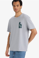 Resim Defacto Erkek T-shirt F8122AX/GR130