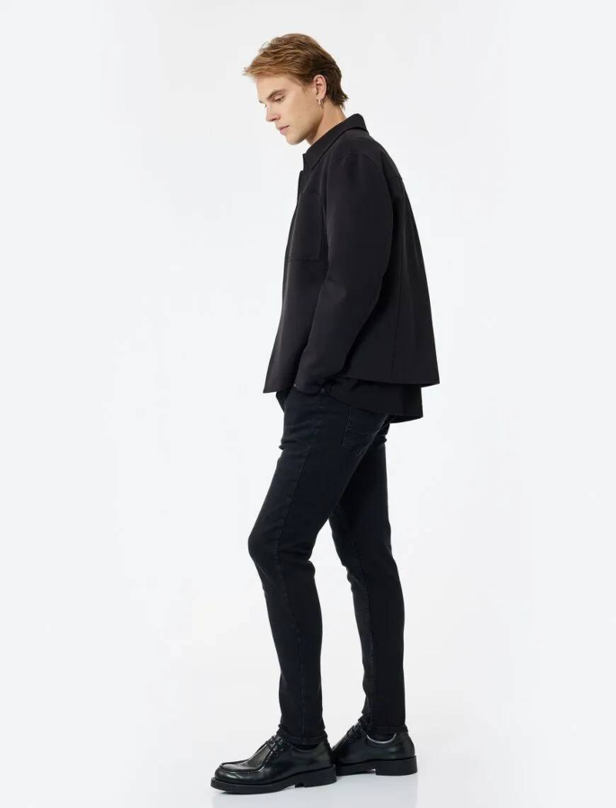 Resim Koton Erkek Jean Pantolon 6Wam40019Nd