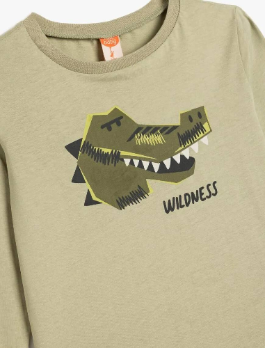 Resim Koton Erkek Bebek Sweat 5SMB10123TK