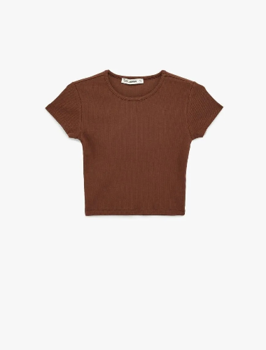 Resim Koton Kadın T-shirt 6SAL10130IK