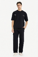 Resim Defacto Erkek T-shirt F8148AX/BK81