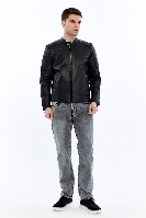 Resim Yenikoza Erkek Deri Mont ve Ceket