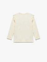 Resim Koton Kız Bebek Sweat 6WMG10036AK