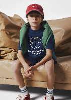 Resim Mavi Erkek Çocuk Tişört M6610402-70491