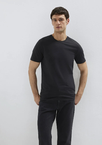 Resim Mavi Erkek T-shirt M061747-900