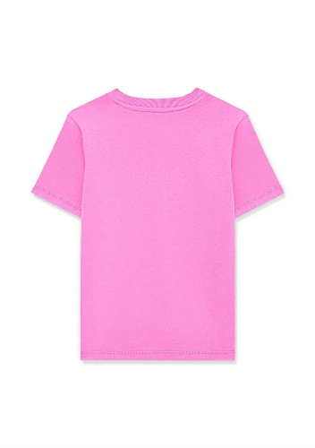 Resim Mavi Logo Kız Çocuk T-Shirt M7610109-71033