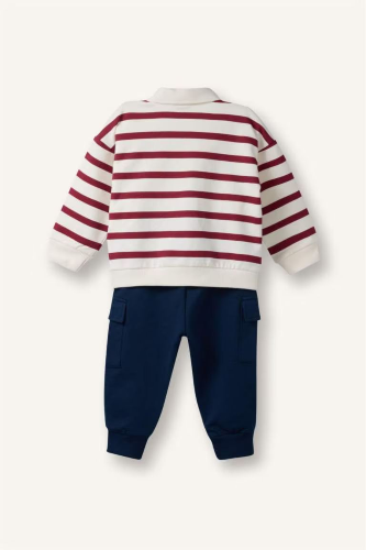 Resim Defacto Erkek Bebek Sweat Takım G6297A5/ER118