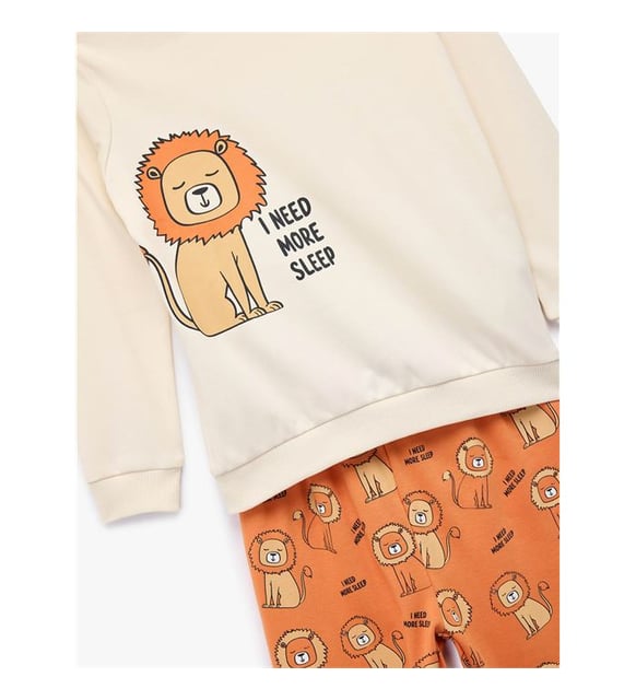 Resim Koton Erkek Bebek Sweat Takım 6Wmb10060Tk