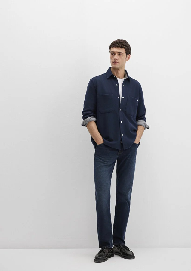 Resim Mavi Hunter Inky Erkek Jean Pantolon M0020290825