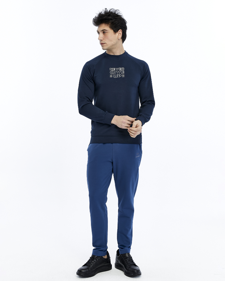 Resim T18ER-82186  Düz Paça  Erkek Eşofman Alt