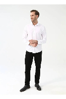 Resim Süvari Wonder Slim Uzun Kol Erkek Gömlek Gm1007100674