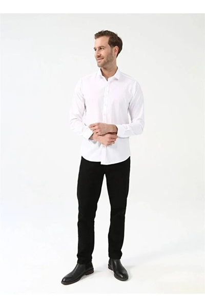 Resim Süvari Wonder Slim Uzun Kol Erkek Gömlek Gm1007100674