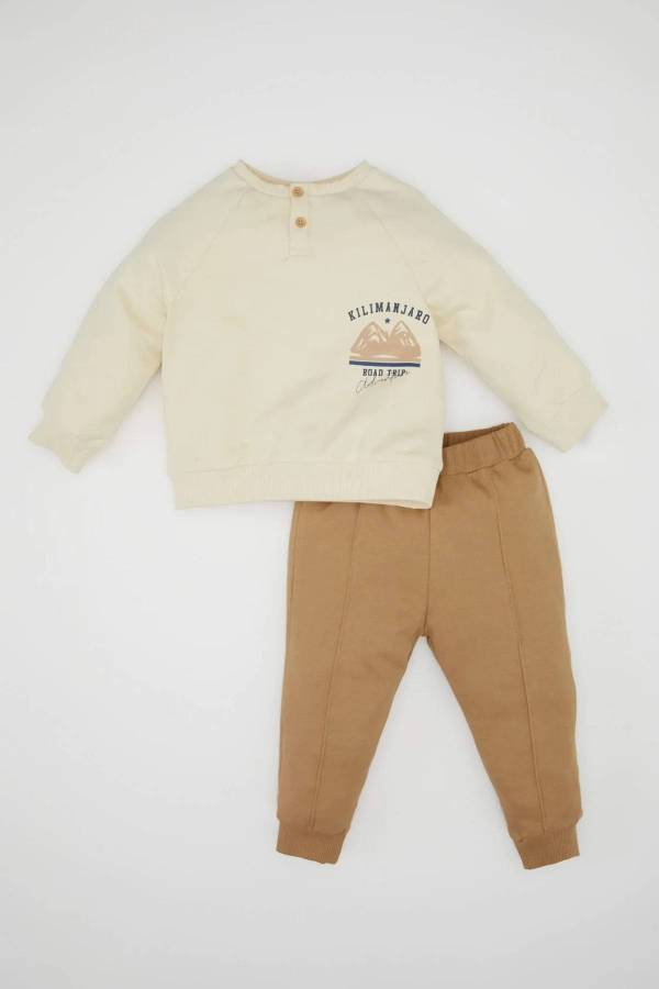 Resim Defacto Erkek Bebek  Sweat Takım E9473A5/BG286