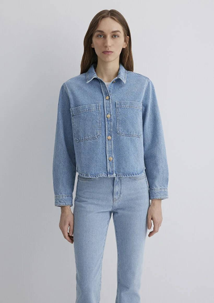 Resim Mavi Paola Kadın Gömlek M1210779-89212