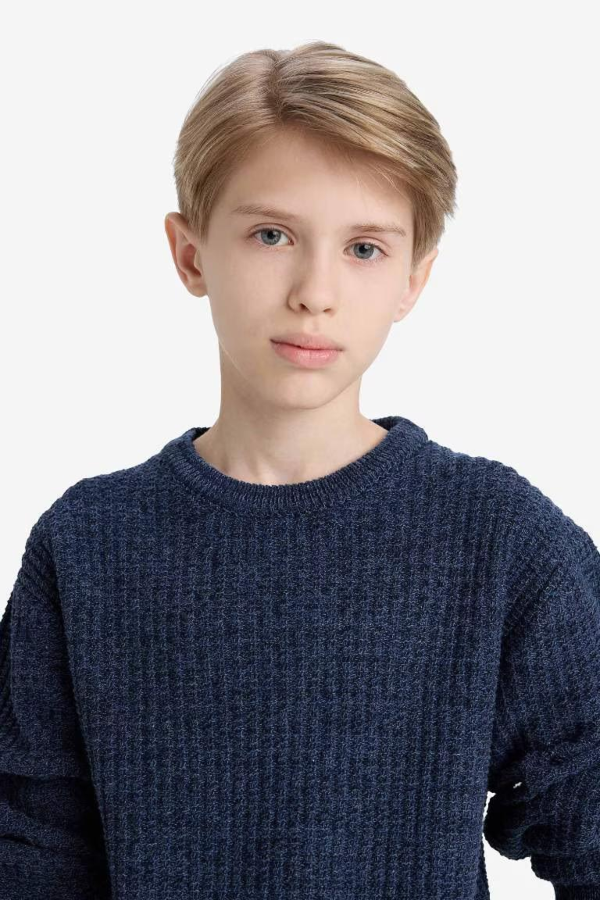 Resim Defacto Erkek Çocuk  Kazak C9468A8/NV64