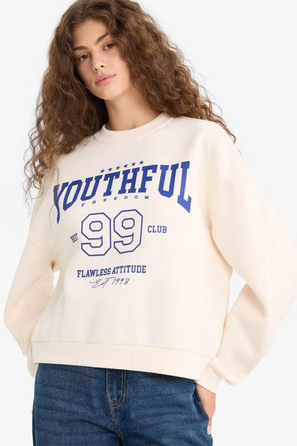 Resim Defacto Kadın  Sweat E9502AX/WT32