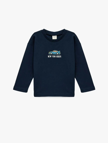 Resim Koton Erkek Bebek Sweat 6SMB10115TK