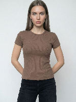 Resim Loft Kadın Kısa Kol T-shirt LF2043599