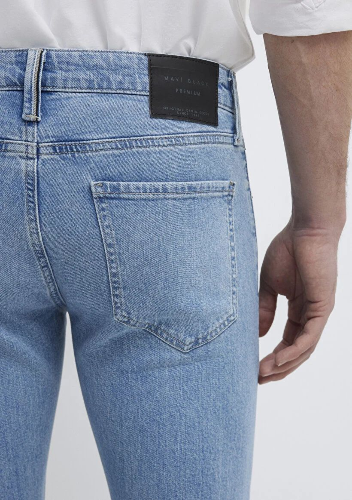 Resim Mavi Erkek Jean Pantolon M001070-A2957