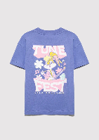 Resim Mavi Kız Çocuk T-shirt M7610416-70662