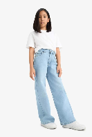 Resim Defacto Kız Çocuk  Jean Pantolon E7322A8/NM39