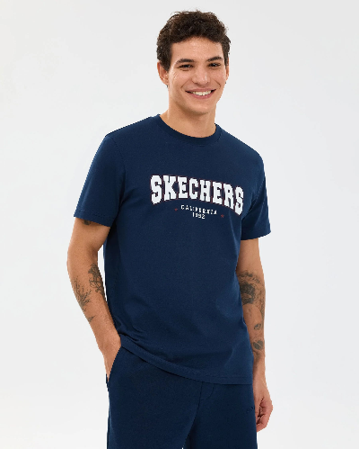 Resim Skechers  M Regular Erkek T-shirt S2610122-0505