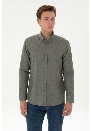 Resim 2332993 Thany025K U.S Polo Assn. Erkek Uzun Kol Gömlek