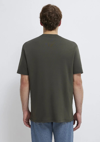 Resim Mavi Erkek T-shirt M0613102-71553