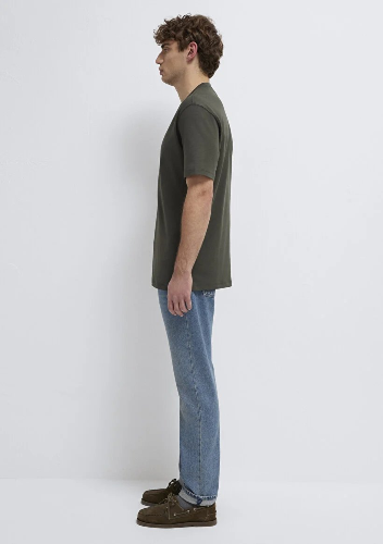 Resim Mavi Erkek T-shirt M0613102-71553