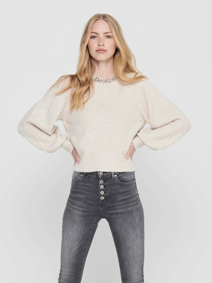 Resim Only Onlelsa L/S Pullover Knt Kadın Kazak 15210667