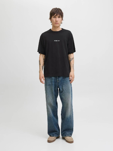 Resim Jack & Jones Jormeadows Mınımal Tee Ss Crew Neck Erkek T-shirt 12283630