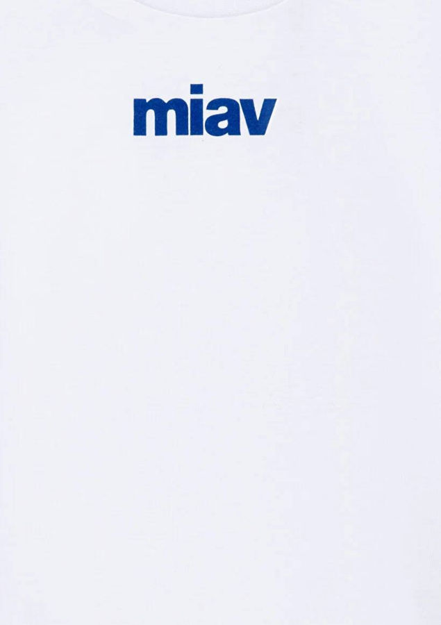 Resim Mavi Miav Baskılı Erkek Çocuk T-shirt M66332620