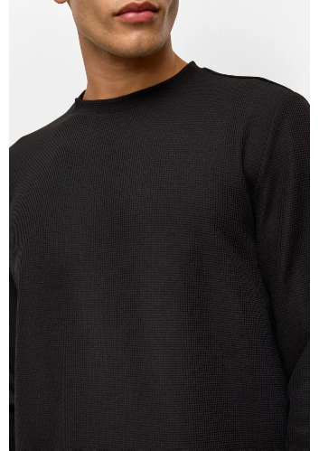 Resim SW2013700006 O Yaka Waffle Erkek Sweat