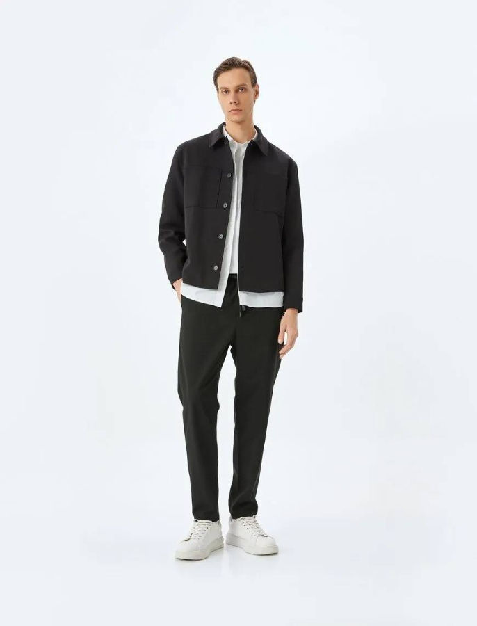 Resim Koton Erkek Kanvas Pantolon 5SAM40031HW