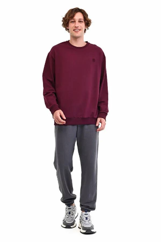 Resim Lumberjack Erkek Sweat A102024367 5W Mb Sn75 C Neck Sw 5Pr