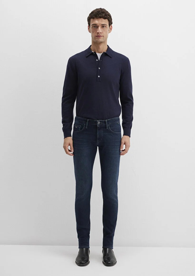 Resim Mavi James Inky Erkek Jean Pantolon M0042490825