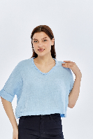 Resim Viole&More Kadın Bluz Yk09 Müslin