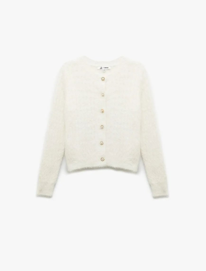 Resim Koton Kadın Hırka 6WAL90026HT