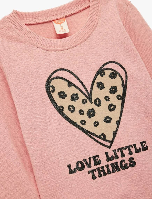 Resim Koton Kız Bebek Sweat 6Wmg10066Ak