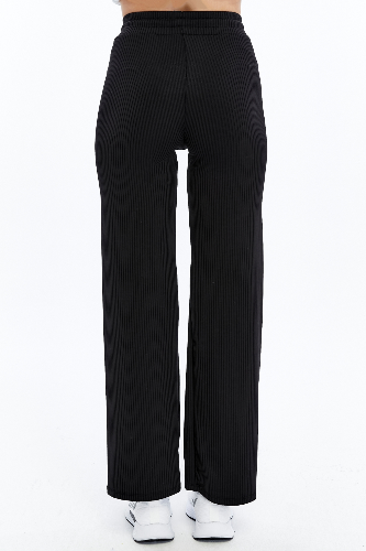 Resim Viole&More Kadın Kanvas Pantolon 2455 Modal Fitilli Bol Paça