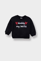 Resim Defacto Kız Bebek  Sweat E9214A5/BK27