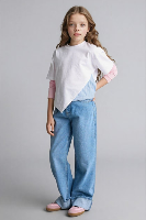 Resim Defacto Kız Çocuk T-shirt H0946A8/WT34