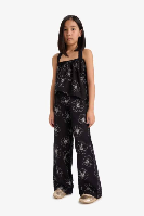 Resim Defacto Kız Çocuk  Kanvas Pantolon E6188A8/BK27